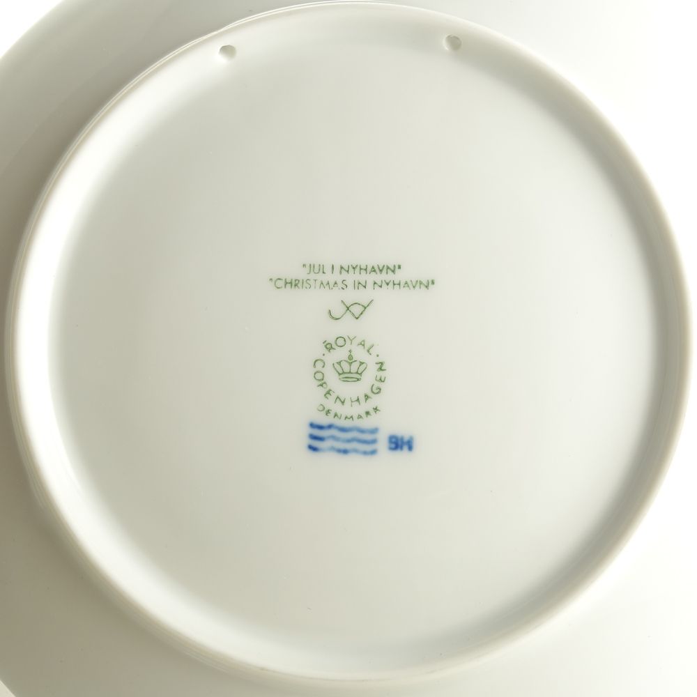 希少】ロイヤルコペンハーゲン 1946年イヤープレート 村の教会