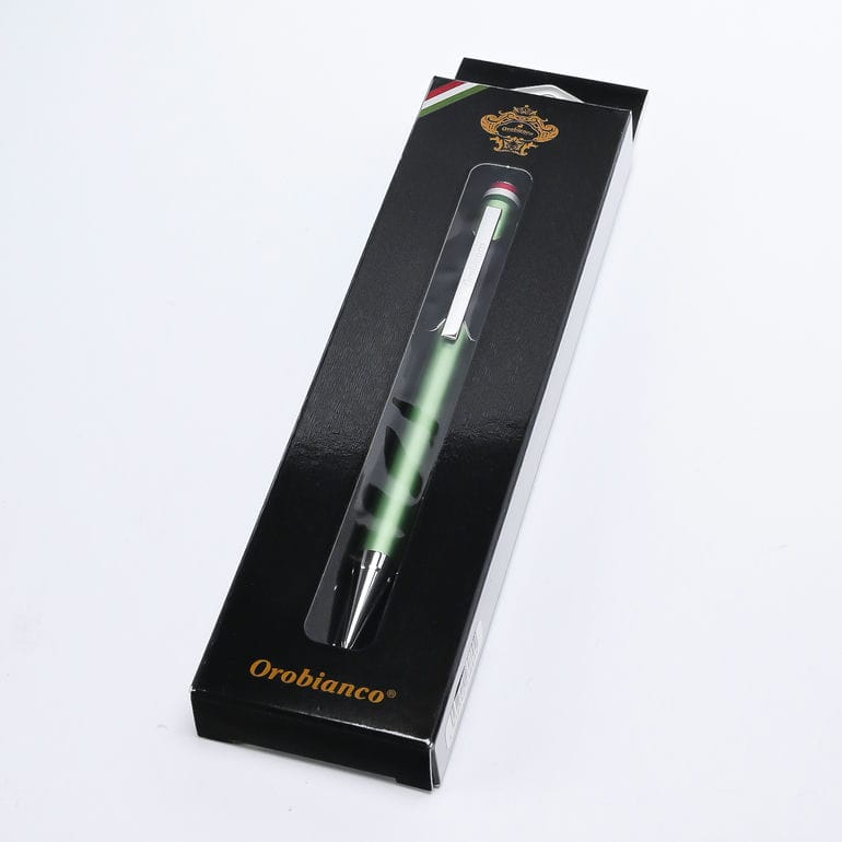 【名入れ無料】【純正包装無料】 オロビアンコ Orobianco シャーペン シャープペンシル フレッチャ ライトグリーン 0.5mm 1953425 HS 筆記具 高級 名入れギフト シャーペン 文房具【スペシャルラッピング660円(別売り)】