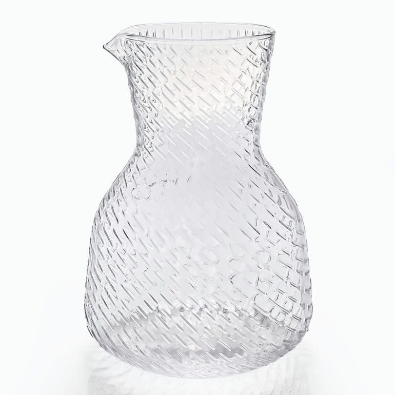 【名入れ可有料】マリメッコ marimekko ピッチャー 水差し Carafe カラフェ デカンタ 1.3L SYKSY スゥクス 秋の雨 クリア 72634 072634 100 洋食器 テーブルウェア 北欧食器 北欧デザイン<br>【スペシャルラッピング660円(別売り)】