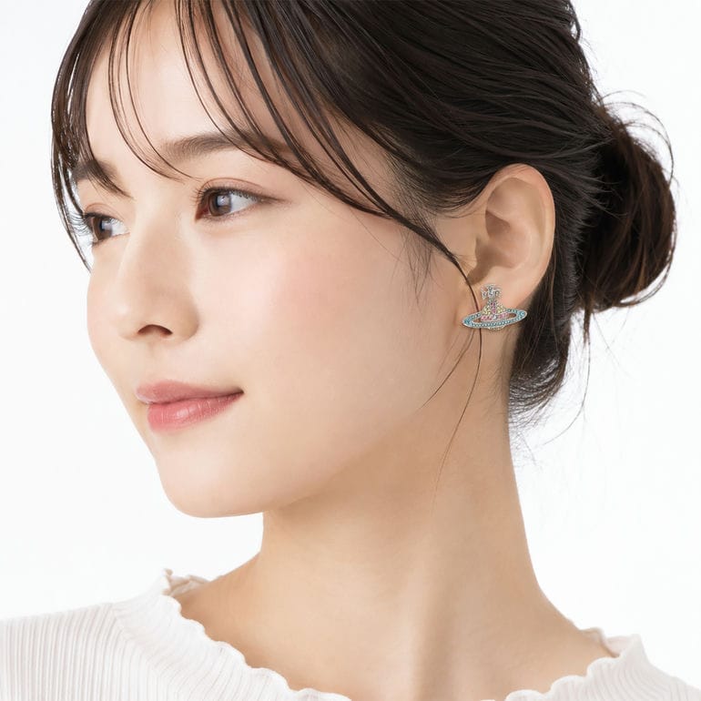 Vivienne Westwood アクアマリン シルバー ピアス ヴィヴィアンウエストウッド Vivienne Westwood ピアス イヤリング