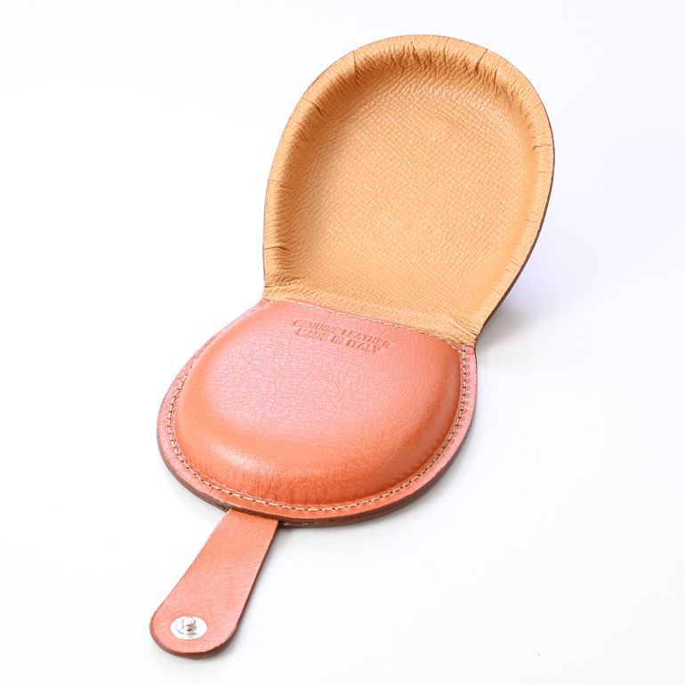 イルビゾンテ IL BISONTE コインケース 小銭入れ 馬蹄形 バケッタレザー ブラウン ヤキヌメ SCP013PV0005CA129N(C0543P 145N) 箔押し名入れ可有料【スペシャルラッピング660円(別売り)】