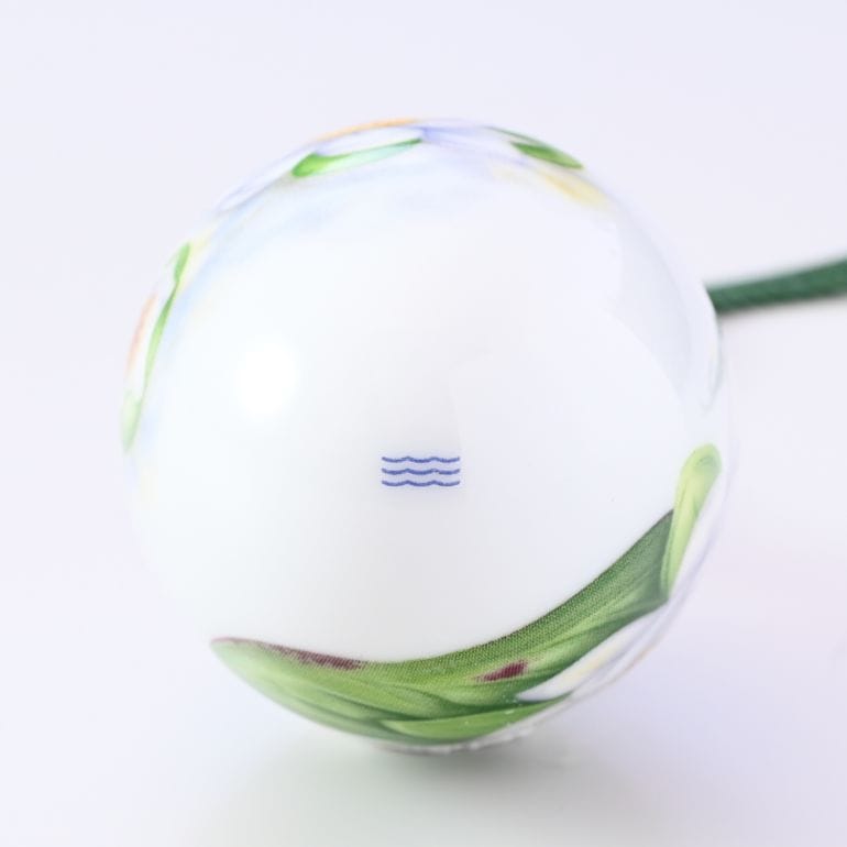 ロイヤルコペンハーゲン 2023年 イースターエッグ オーナメント ウォーターリリー 1252084(1066074) インテリア オブジェ 置物 北欧食器 洋食器 ROYAL COPENHAGEN【スペシャルラッピング660円(別売り)】