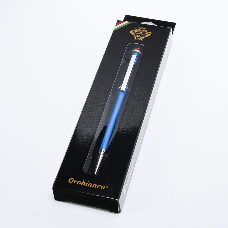 【名入れ無料】【純正包装無料】 オロビアンコ Orobianco シャーペン シャープペンシル フレッチャ ライトブルー 0.5mm 1953424 HS 筆記具 高級 名入れギフト シャーペン 文房具【スペシャルラッピング660円(別売り)】