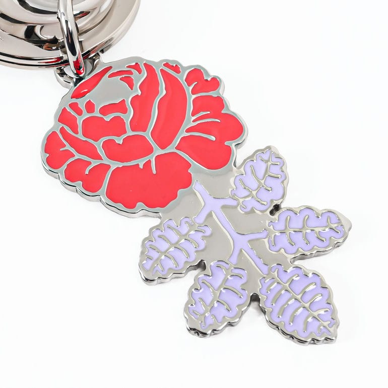 新品　marimekko 花モチーフ キーホルダー marimekko 花モチーフ キーホルダー marimekko 花モチーフ