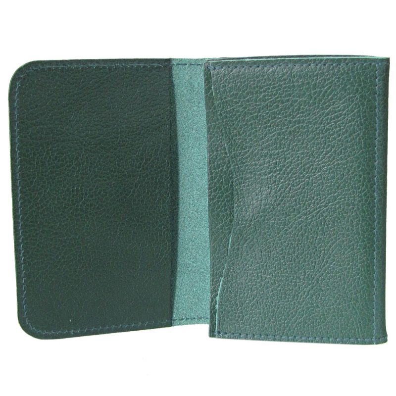 イルビゾンテ IL BISONTE カードケース 名刺入れ メンズ レディース バケッタレザー VERDE ベルデ C0470 P 293【スペシャルラッピング660円(別売り)】