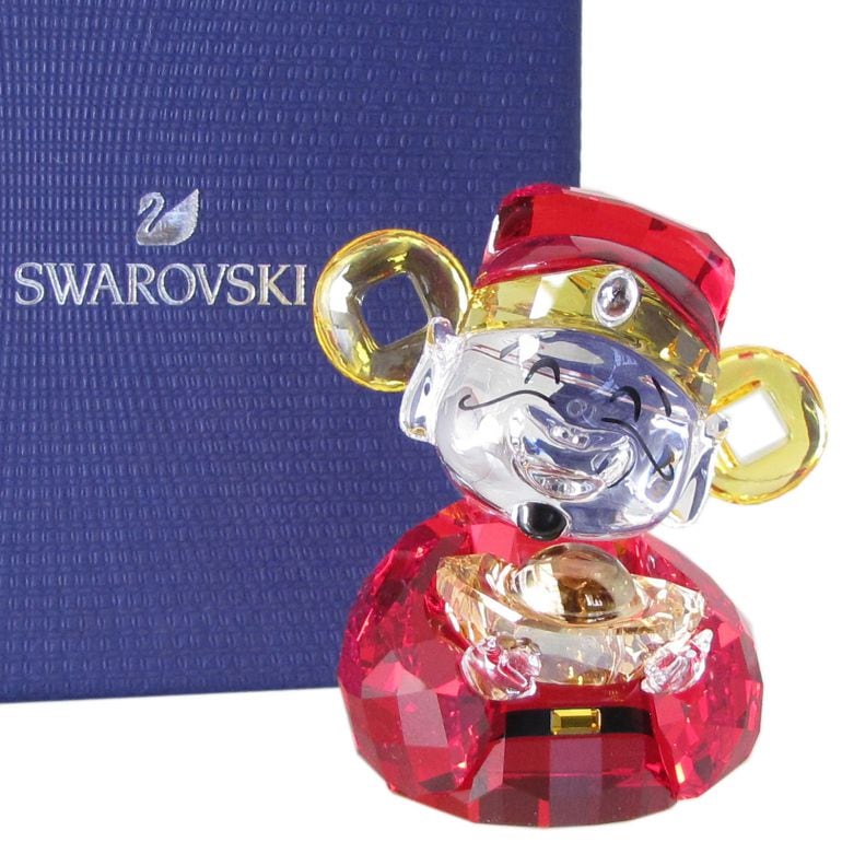 スワロフスキー SWAROVSKI フィギュリン God of Wealth　財神 フィギュア 5523324 インテリア オブジェ 置物【スペシャルラッピングB対応(別売り)】