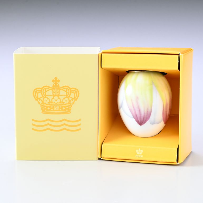 ロイヤルコペンハーゲン 2023年 イースターエッグ オーナメント ウォーターリリーペタル 1252085(1066075) インテリア オブジェ 置物 北欧食器 洋食器 ROYAL COPENHAGEN【スペシャルラッピング660円(別売り)】