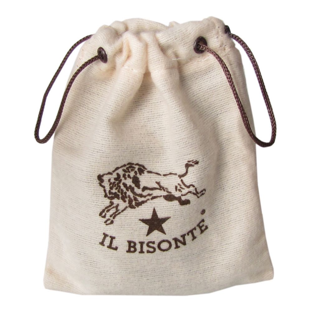 イルビゾンテ IL BISONTE コインケース メンズ レディース バケッタレザー ファスナー 小銭入れ ネイビー C0747 EP 866【スペシャルラッピング660円(別売り)】