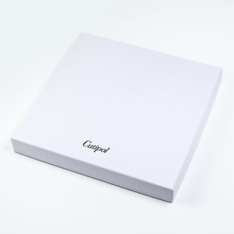 クチポール Cutipol GOA ゴア ゴールド×ブラック 6点セット ディナー ナイフ フォーク 洋食器【名入れ対応】【スペシャルラッピング660円(別売り)】