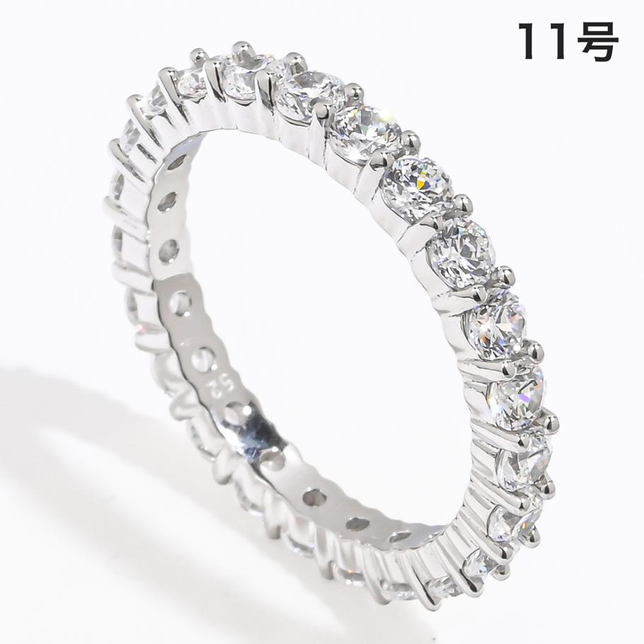 スワロフスキー SWAROVSKI リング 指輪 11号 ラウンドカット Matrix Vittore マトリックス クリア シルバー 5705603 ジュエリー<br>【スペシャルラッピング660円(別売り)】