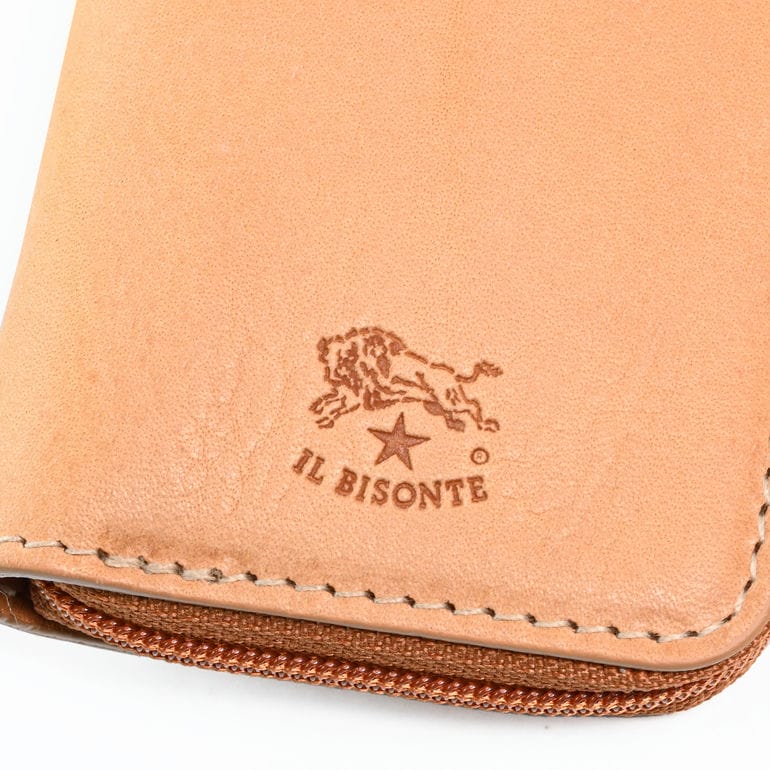 イルビゾンテ IL BISONTE ペンケース ペン入れ 筆箱 メンズ レディース バケッタレザー ナチュラル ODE049PV0005NA301【スペシャルラッピング660円(別売り)】