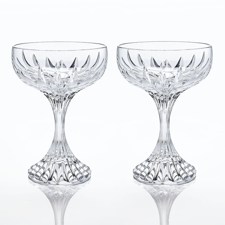 【名入れ可有料】バカラ Baccarat ギフトセット グラス ペア マッセナ シャンパンクープ シャンパングラス 2811796 洋食器 高級<br>【スペシャルラッピング1100円(別売り)】 【熨斗対応】