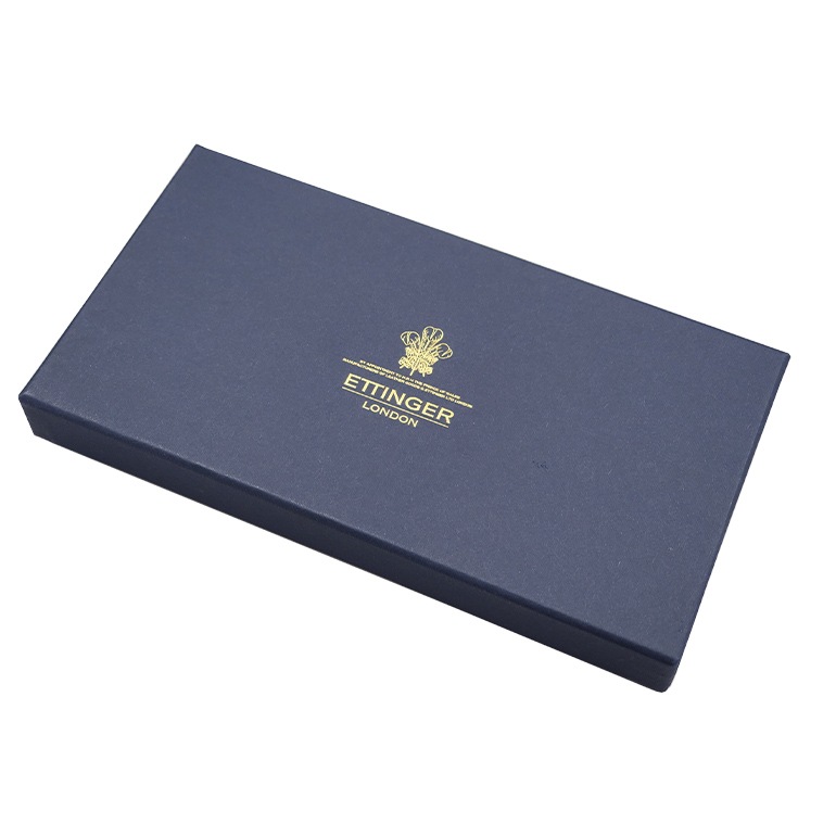 エッティンガー ETTINGER 長財布 小銭入れ付 薄型 メンズ ブライドルレザー マイナーチェンジモデル BH953AEJ GREY グレー 名入れ可有料 【スペシャルラッピング660円(別売り)】