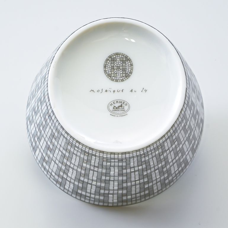 エルメス HERMES モザイク ヴァンキャトル プラチナ 035040P カップ  