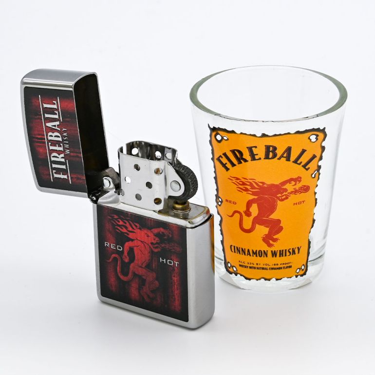 ZIPPO ジッポー ライター FIRE BALL WHISKY ファイヤーボール ショット