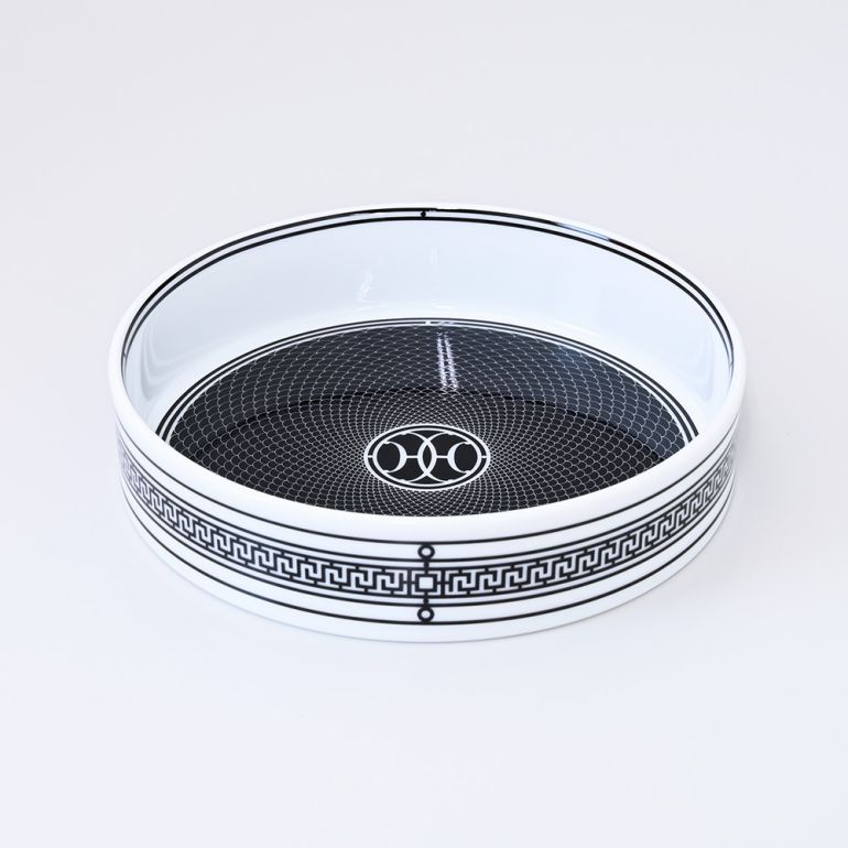 エルメス HERMES H DECO カップ Hデコ 丸形 小鉢 プレート 13cm