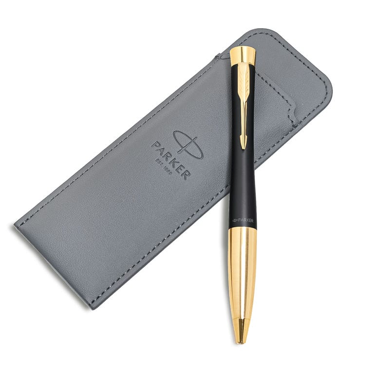 【名入れ無料】パーカー PARKER ギフトセット ジェルペン ペンケース ペンシース 限定品 メンズ レディース アーバン マットブラック ゴールド GT s0735820 GEL 純正ラッピング無料 筆記具【スペシャルラッピング660円(別売り)】