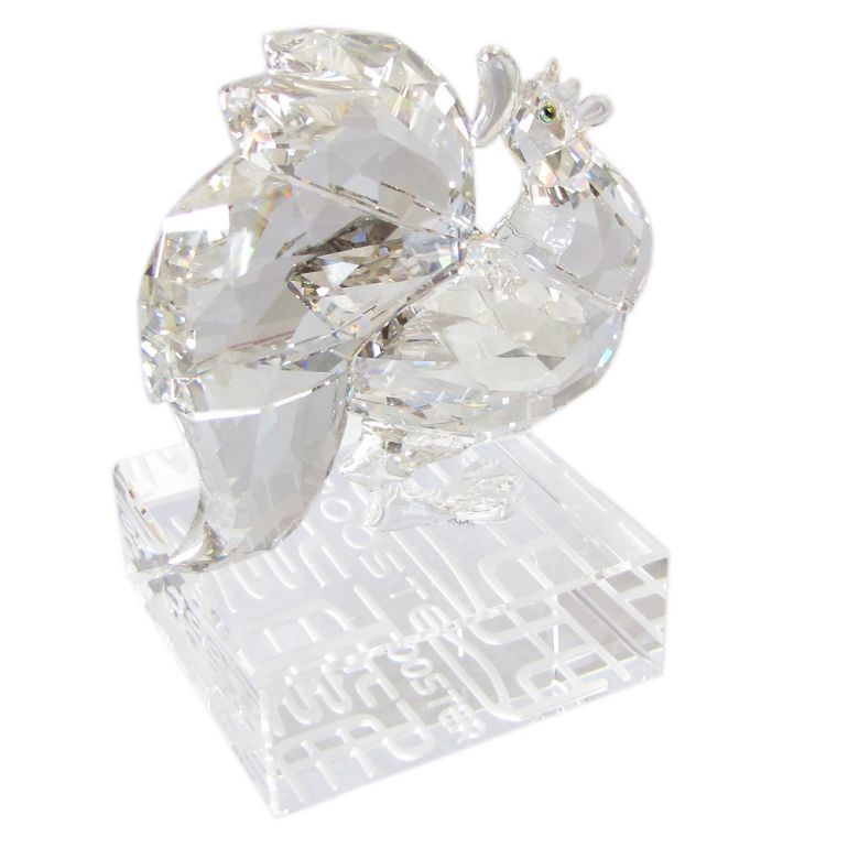 スワロフスキー SWAROVSKI フィギュリン 十二支 酉 鳥 鶏 ROOSTER