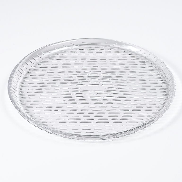 マリメッコ marimekko プレート 17cm ペア 2個セット SYKSY スゥクス 秋の雨 クリア 73185 073185 100 洋食器 テーブルウェア 北欧食器 北欧デザイン<br>【スペシャルラッピング660円(別売り)】