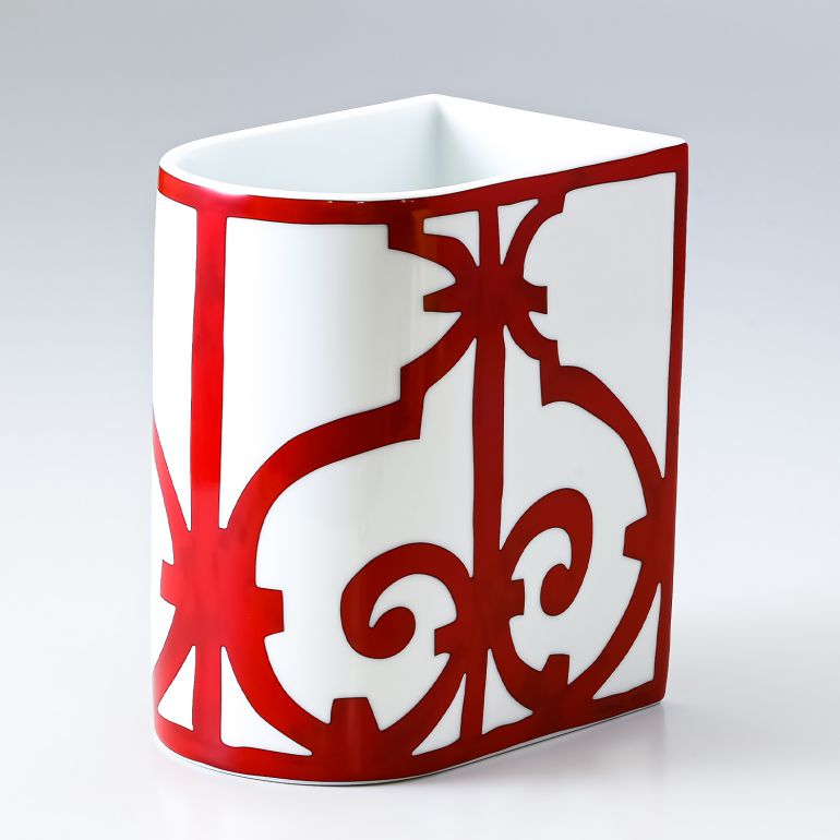 【最終値下！】エルメス　花瓶　Hermes ガダルキヴィール 　フラワーベース 最終値下！】エルメス 花瓶 Hermes ガダルキヴィール フラワー