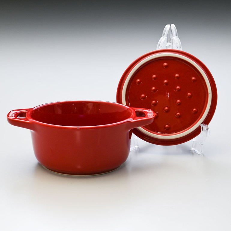 staub ストウブ ココット ラウンド チェリー 10cm ストウブ ココット