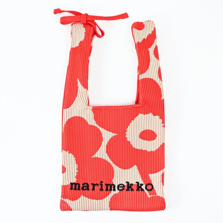 マリメッコ marimekko トートバッグ ハンドバッグ KNITTED MINI TOTE