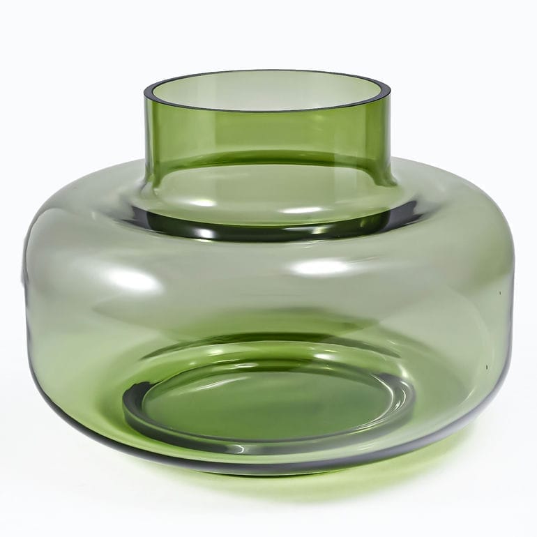 マリメッコ marimekko ベース 花瓶 URNA グラスベース オリーブ