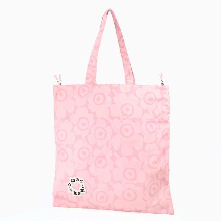 マリメッコ marimekko トートバッグ 買い物袋 ショルダートート Metka メトカ ミニ ウニッコ ライトピンク 95333 095333 033 A4サイズ収納可能 北欧雑貨 北欧デザイン