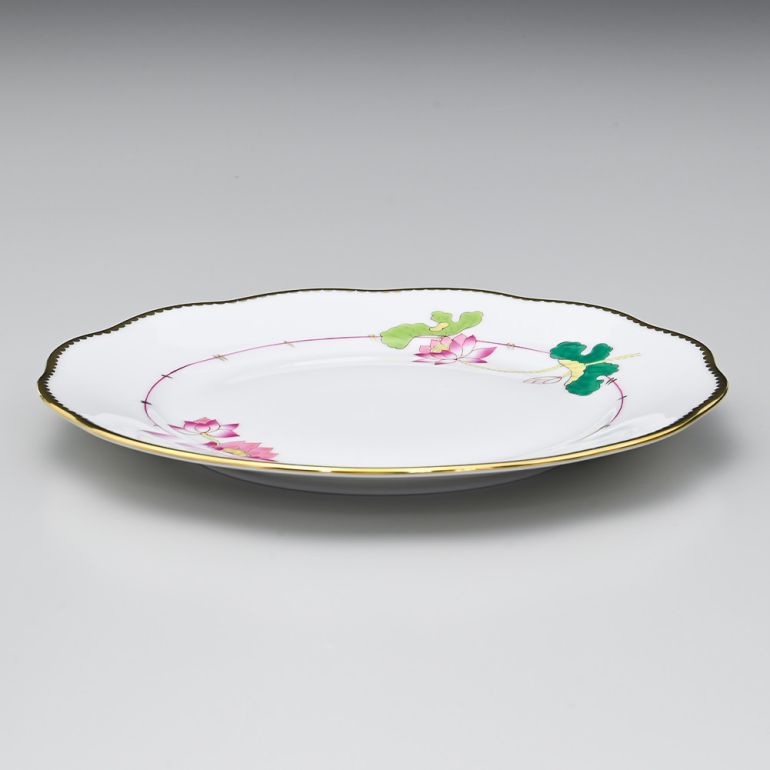 ヘレンド HEREND デザートプレート ナルシス NEシリーズ プレート 洋食器 19cm 皿 手描き 20517000 NE【スペシャルラッピング660円(別売り)】