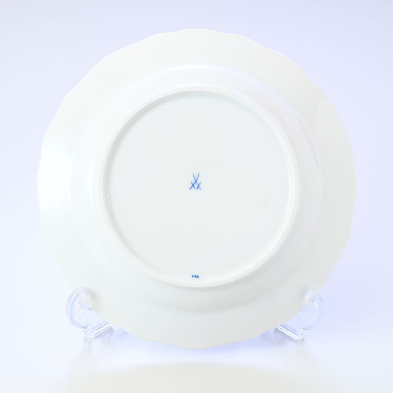 マイセン MEISSEN ブルーオニオン 20cm プレート 2枚 ケーキ デザート