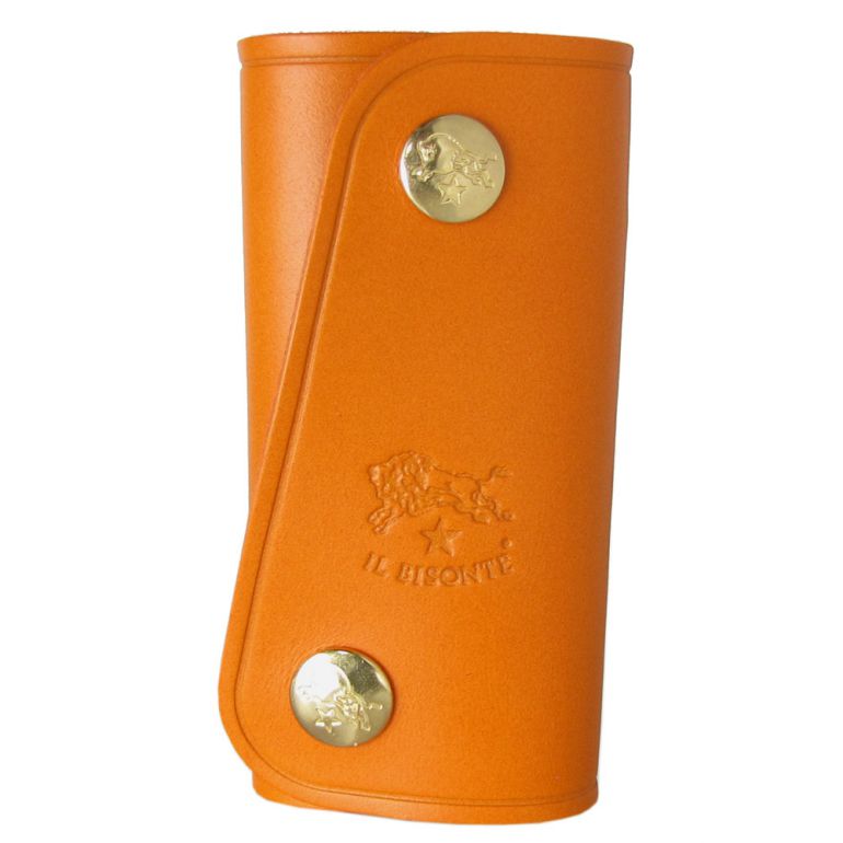 イルビゾンテ Il Bisonte キーケース Orange オレンジ C0378 P 166 カウハイドレザー 名入れ可有料 名入れ別売り すべての商品 エイレベル公式通販 ブランド品をお求めやすく提供