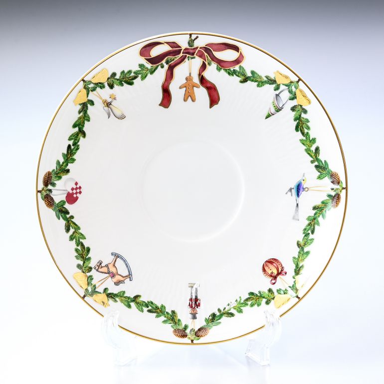 ロイヤルコペンハーゲン ROYAL COPENHAGEN スターフルーテッド ティーカップ&ソーサー 300ml 2503086 1019974 北欧食器 洋食器  カップアンドソーサー 【スペシャルラッピング660円(別売り)】