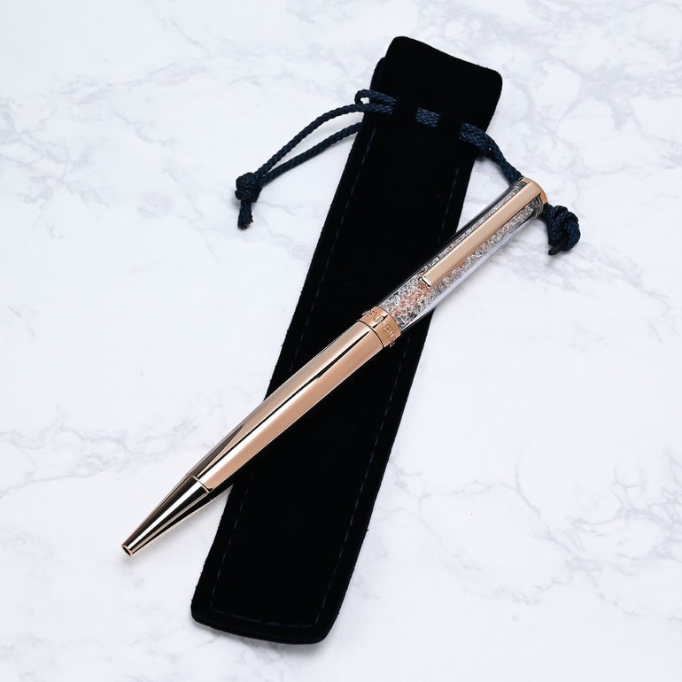 スワロフスキー ボールペン クリスタルライン ローズゴールド 5224390