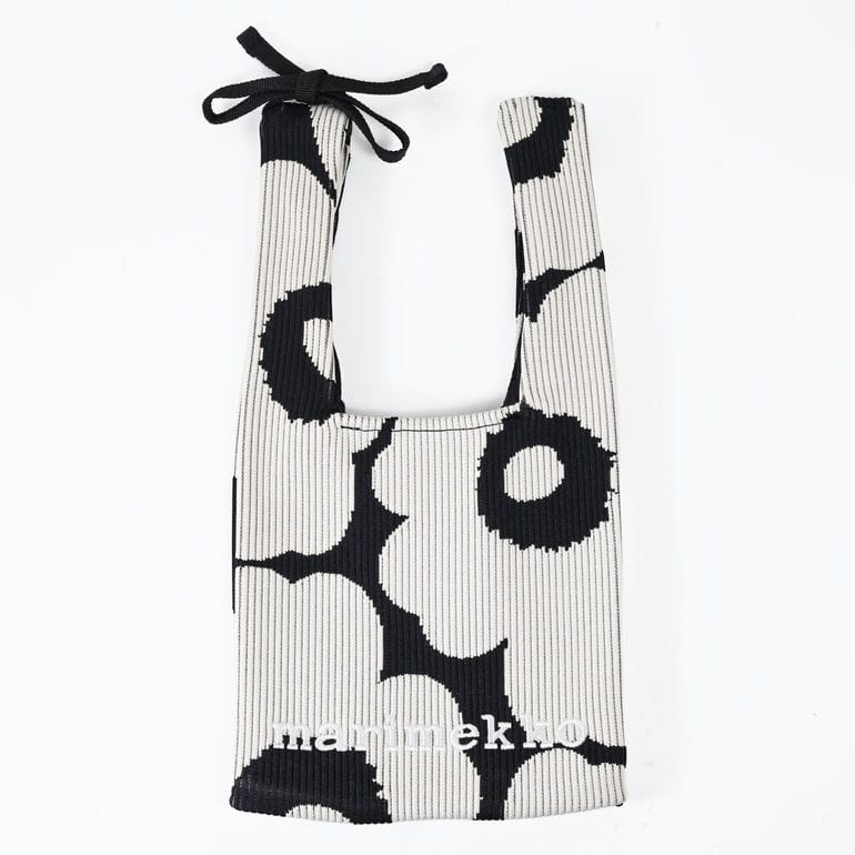 マリメッコ marimekko トートバッグ ハンドバッグ KNITTED MINI