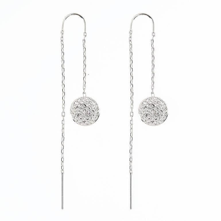 スワロフスキー SWAROVSKI ピアス Sublima ドロップピアス クリア