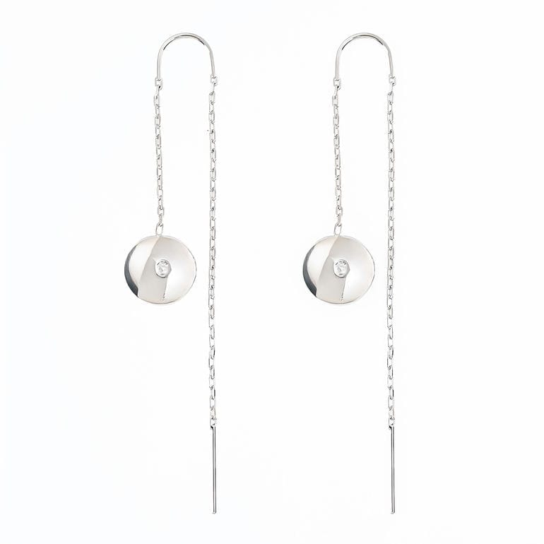 スワロフスキー SWAROVSKI ピアス Sublima ドロップピアス クリア