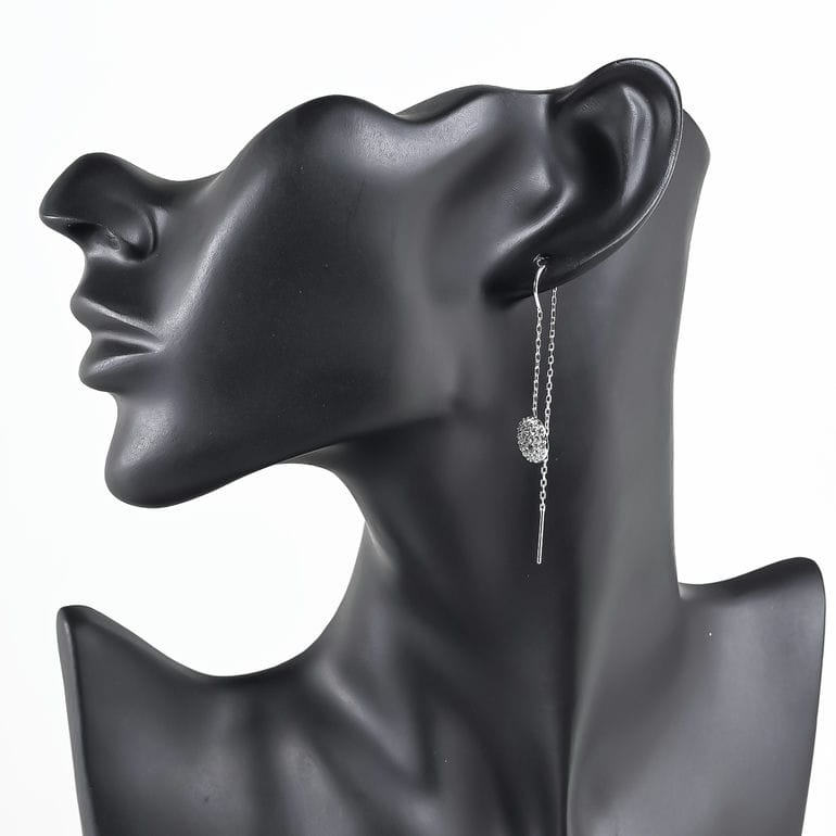 スワロフスキー SWAROVSKI ピアス Sublima ドロップピアス クリア