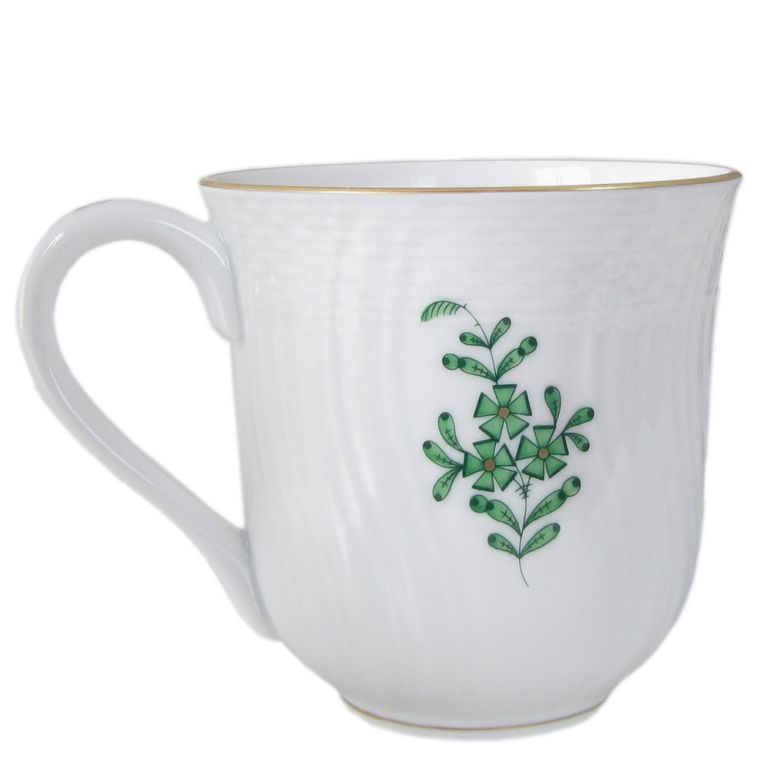 名入れ可有料 純正BOX付 ヘレンド マグカップ アポニーグリーン 洋食器 手描き 250ml 1729000 AV 【01729000-AV】【スペシャルラッピング660円(別売り)】