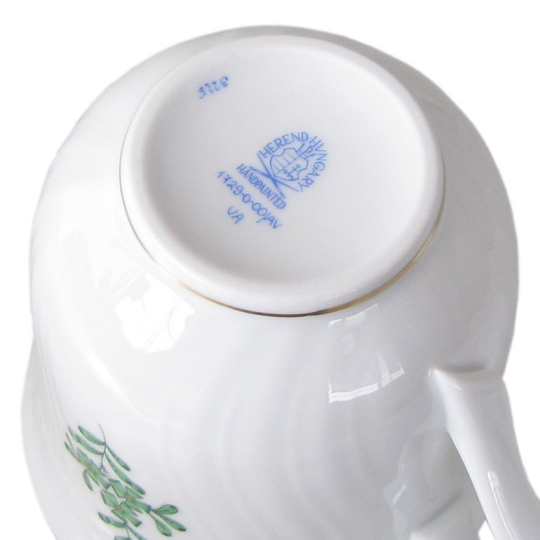 名入れ可有料 純正BOX付 ヘレンド マグカップ アポニーグリーン 洋食器 手描き 250ml 1729000 AV 【01729000-AV】【スペシャルラッピング660円(別売り)】