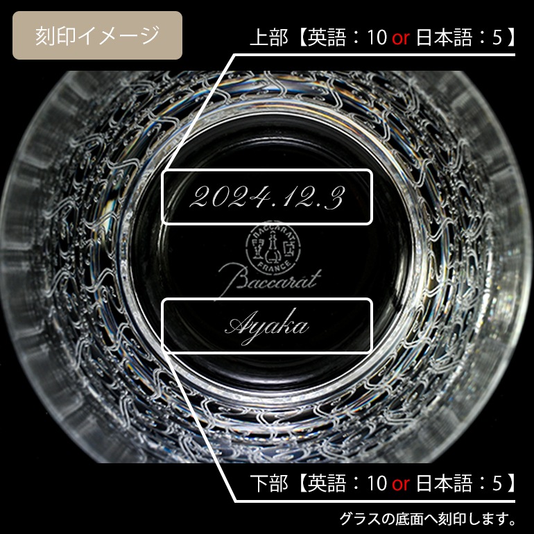 Baccarat バカラ ギフトボックス 8個セット リボン ショップバック8つ Baccarat バカラ ギフトボックス 8個セット リボン ショップ