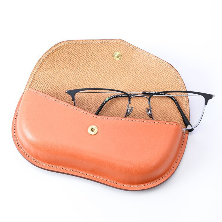 イルビゾンテ IL BISONTE メガネケース メンズ レディース キャラメル ヤキヌメ SCA087PV0005CA140B【スペシャルラッピング660円(別売り)】
