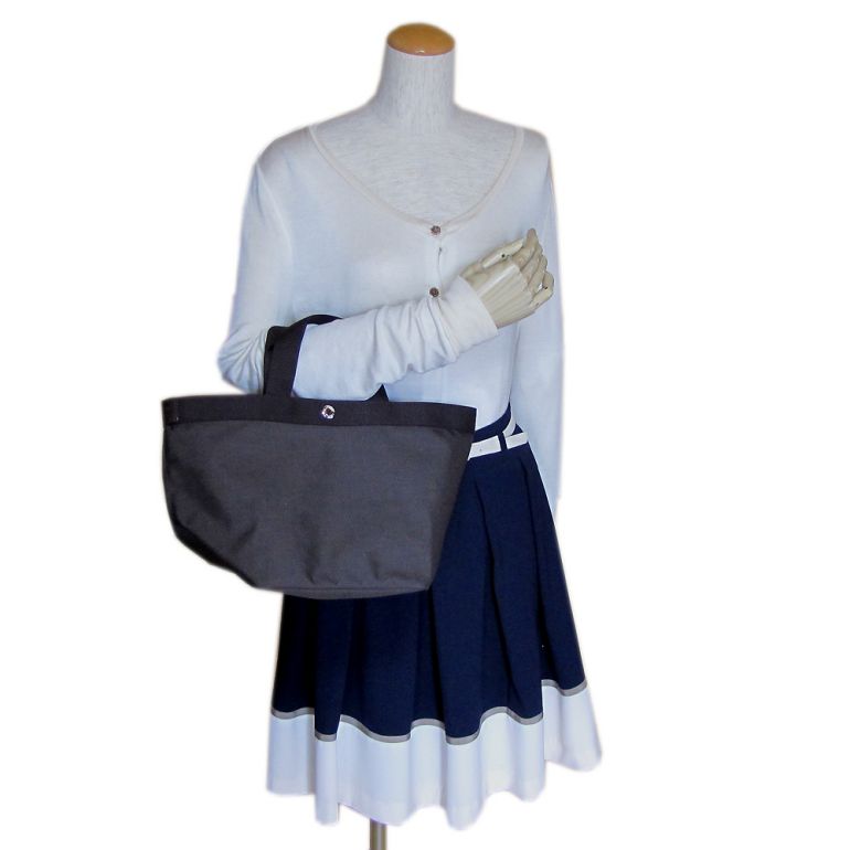 エルベシャプリエ トートバッグ レディース 舟形 M コーデュラナイロン モカ 707C 69