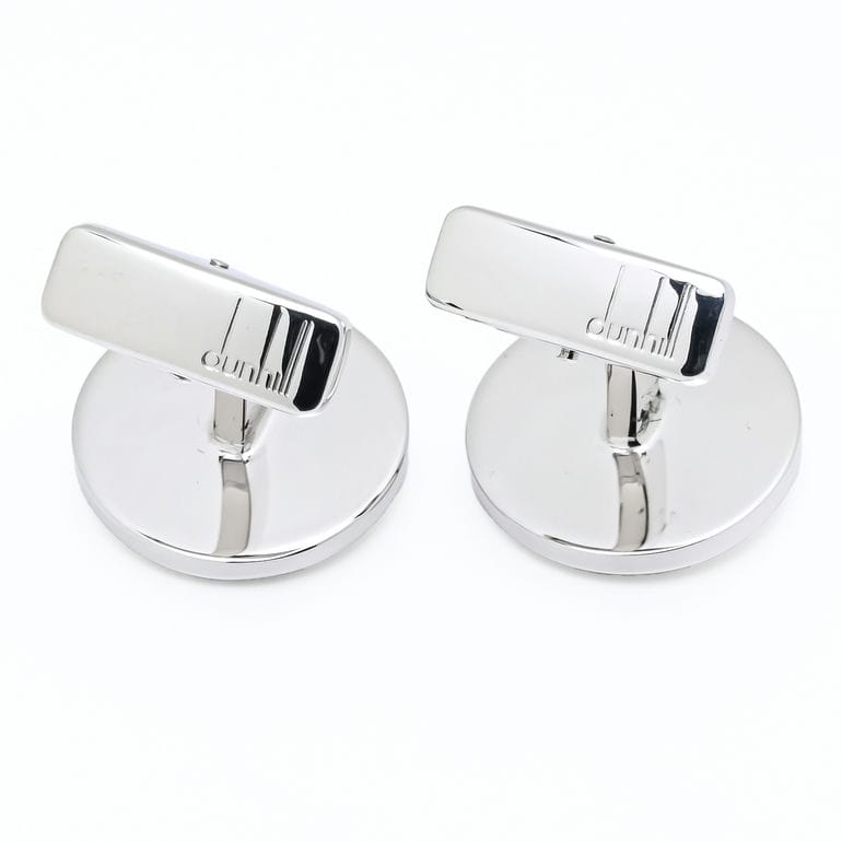 【名入れ可有料】ダンヒル dunhill カフス カフリンクス カフスボタン パドロック メンズ シルバー レッドリング DU24FUS8203040 英国 <br>【スペシャルラッピング660円(別売り)】
