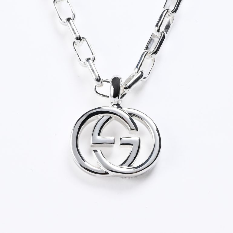 グッチ GUCCI ネックレス ジュエリー ペンダント シルバー GG