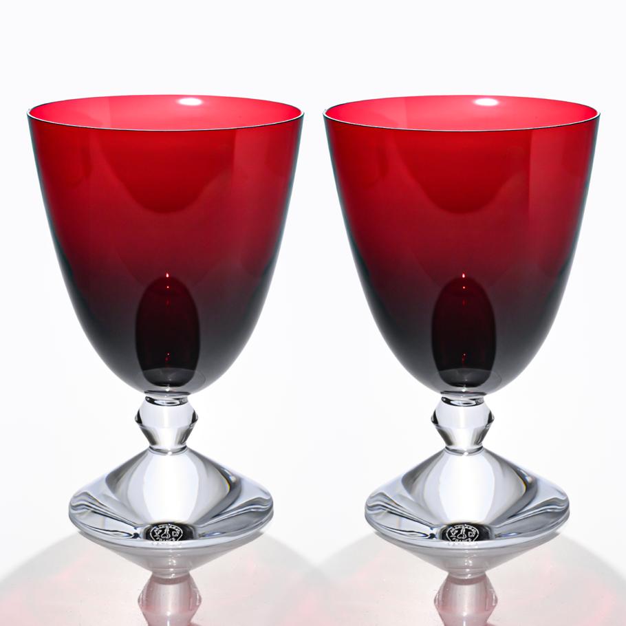 【名入れ可有料】バカラ Baccarat ギフトセット グラス ワイングラス ベガ スモールグラス レッド ペア 高さ14cm 2812265 【熨斗対応】 洋食器 <br>【スペシャルラッピング660円(別売り)】