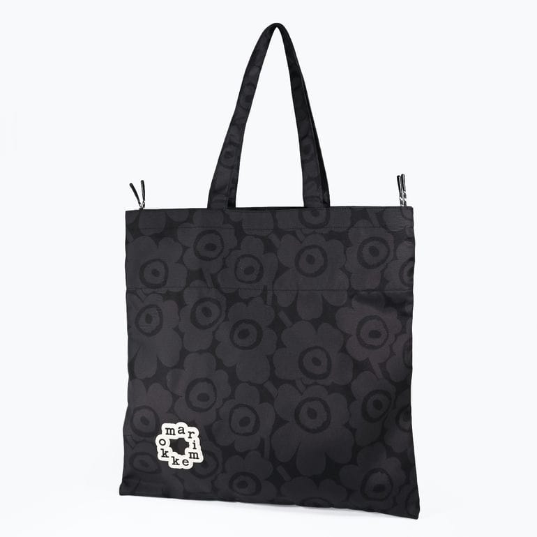 マリメッコ marimekko トートバッグ 買い物袋 ショルダートート Metka メトカ ミニ ウニッコ ブラック 95333 095333 990 A4サイズ収納可能 北欧雑貨 北欧デザイン
