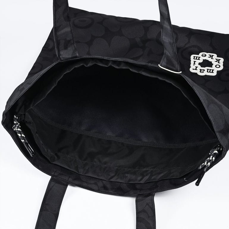マリメッコ marimekko トートバッグ 買い物袋 ショルダートート Metka メトカ ミニ ウニッコ ブラック 95333 095333 990 A4サイズ収納可能 北欧雑貨 北欧デザイン