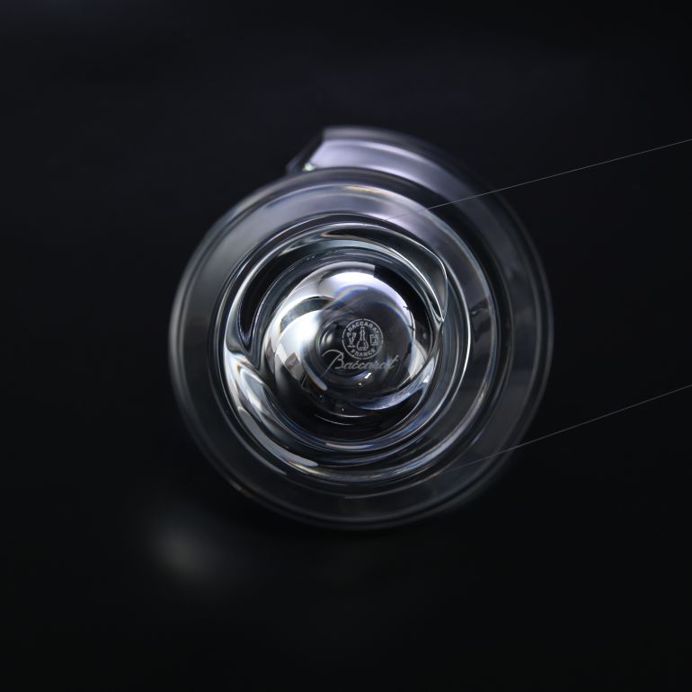 バカラ 名入れ側面対応 Baccarat ベース 花瓶 スパイラル SPIRALE 27cm Lサイズ 2612025 【熨斗対応】 インテリア オブジェ 置物 洋食器