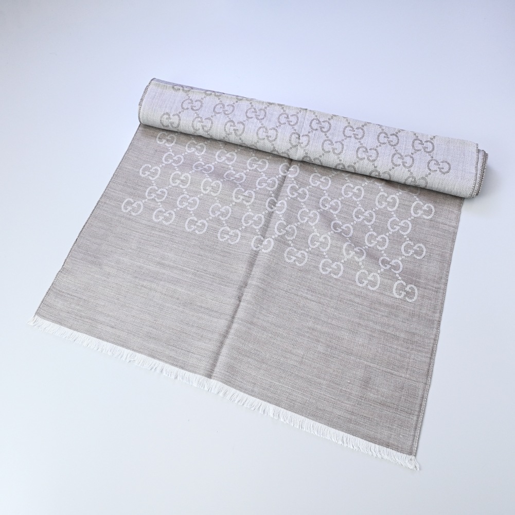 グッチ GUCCI ストール マフラー メンズ レディース 男女兼用 GG柄