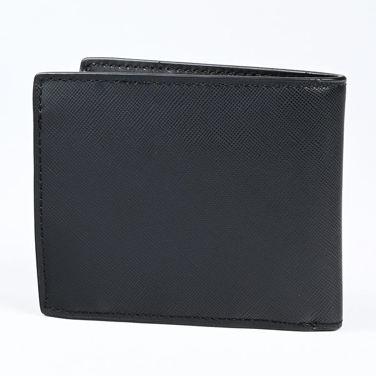 高品質ヨーロッパ輸入モデル トミーヒルフィガー TOMMY HILFIGER 二つ折り財布 CENTRAL CC AND コイン メンズ ブラック AM0AM11589 BDS BLACK ウォレット 折財布 折りたたみ 名入れ可有料